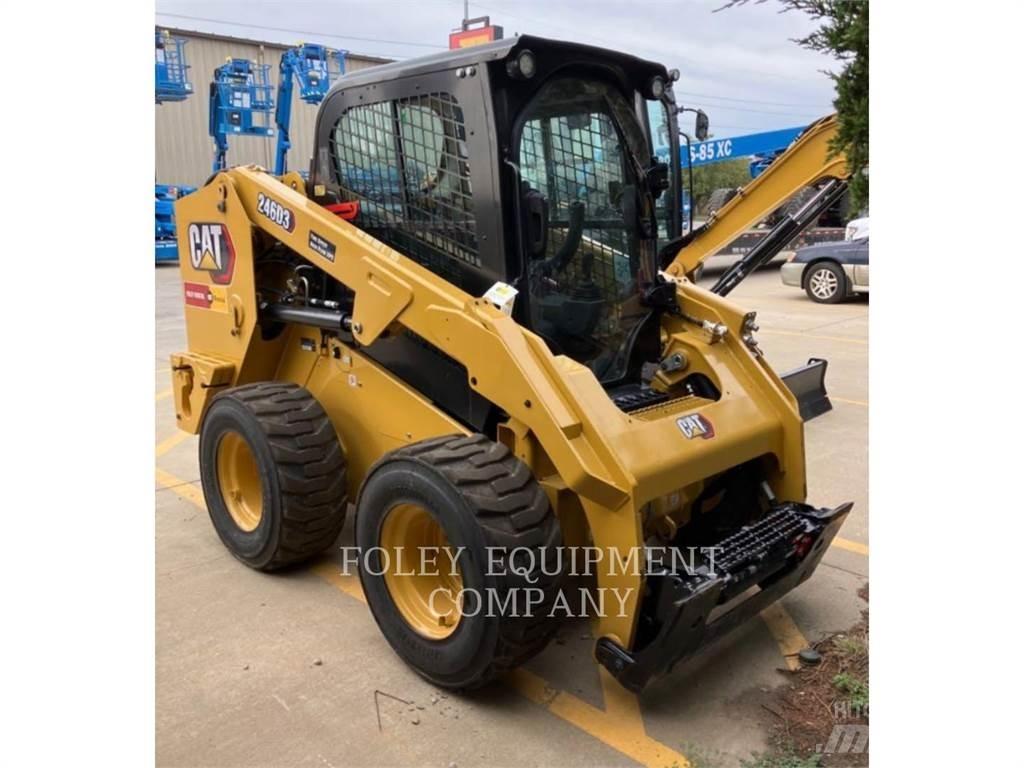 CAT 246D3XPS2C Lietoti riteņu kompaktiekrāvēji