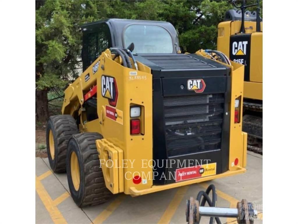 CAT 246D3XPS2C Lietoti riteņu kompaktiekrāvēji