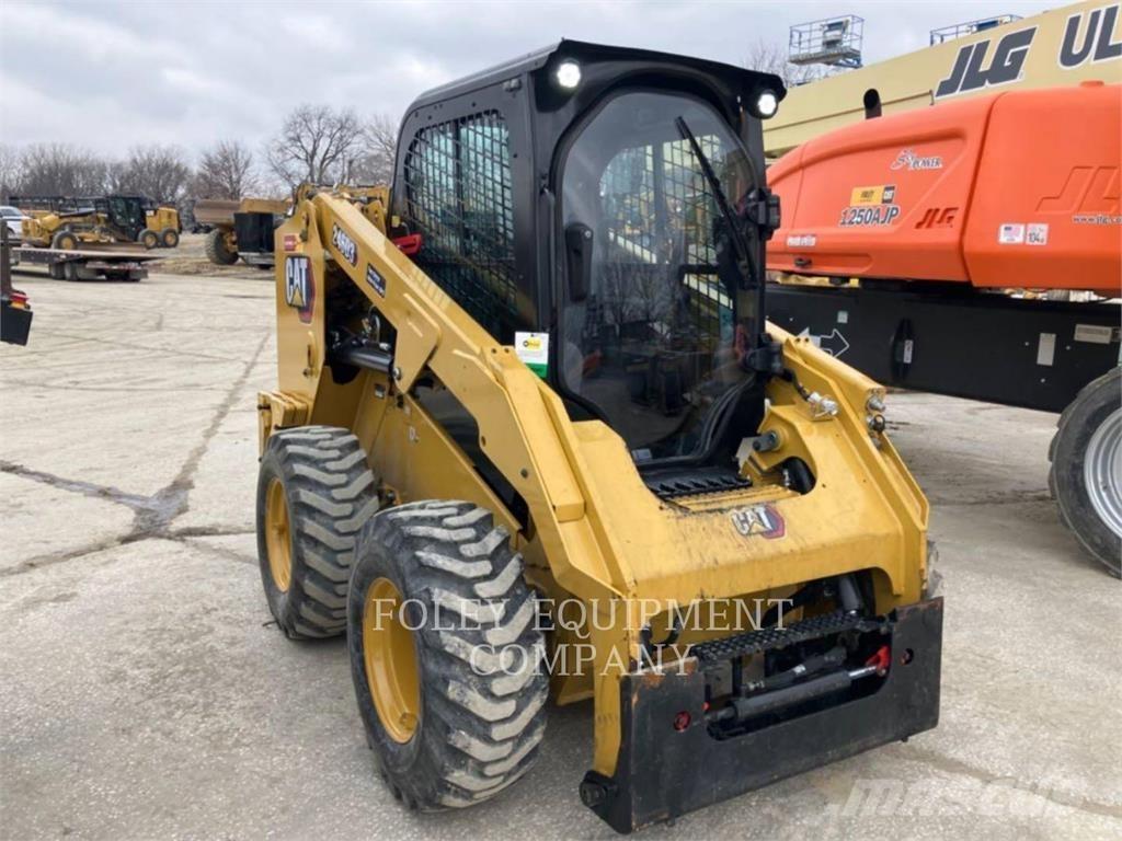 CAT 246D3XPS2C Lietoti riteņu kompaktiekrāvēji