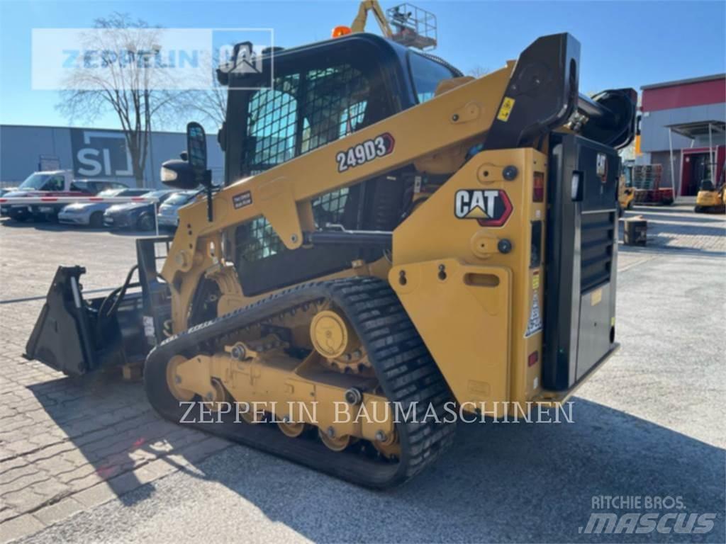 CAT 249D Lietoti riteņu kompaktiekrāvēji