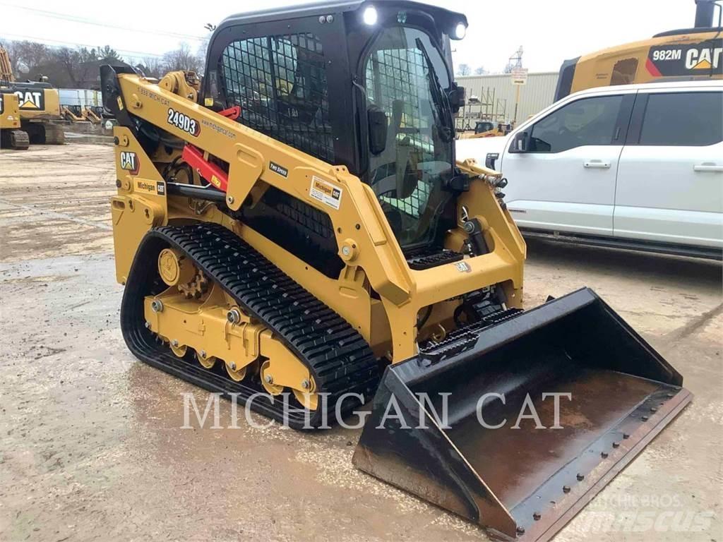 CAT 249D3 AQB Lietoti riteņu kompaktiekrāvēji