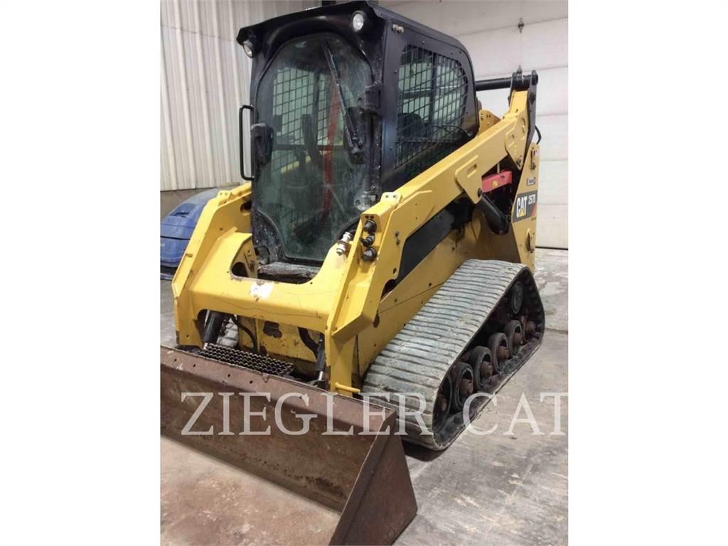 CAT 257D Kāpurķēžu iekrāvēji