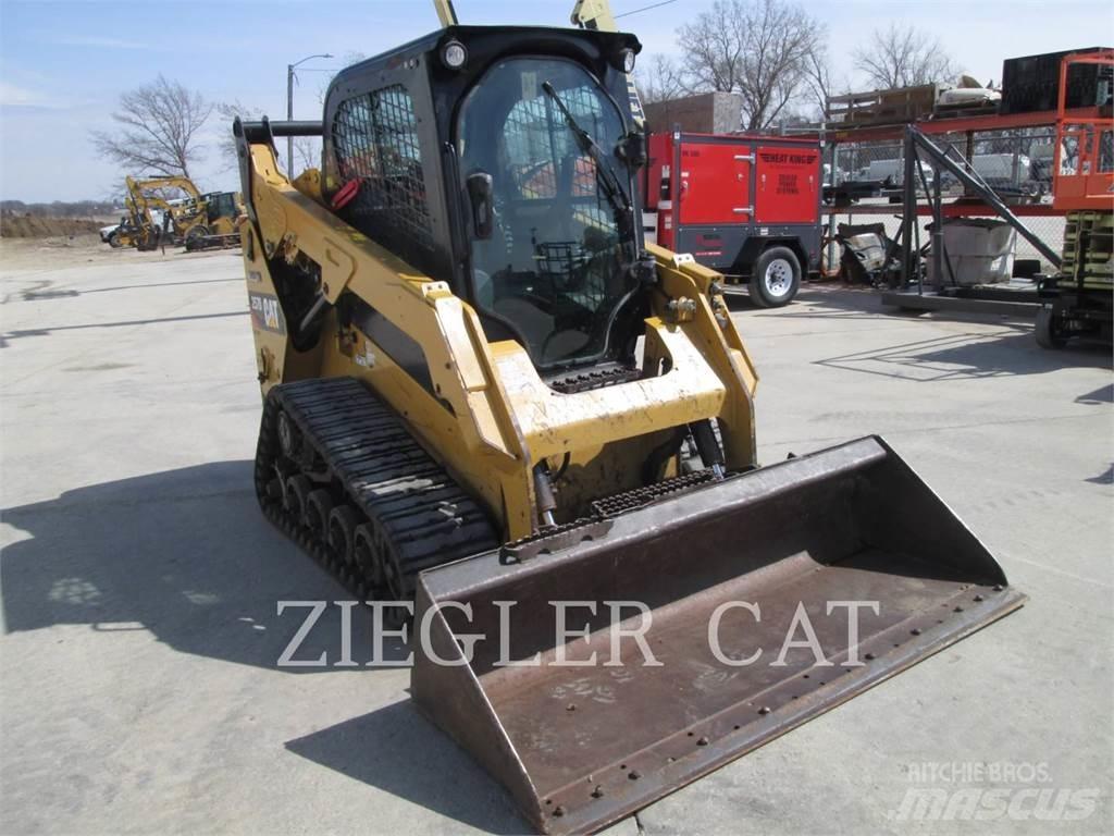 CAT 257D Kāpurķēžu iekrāvēji