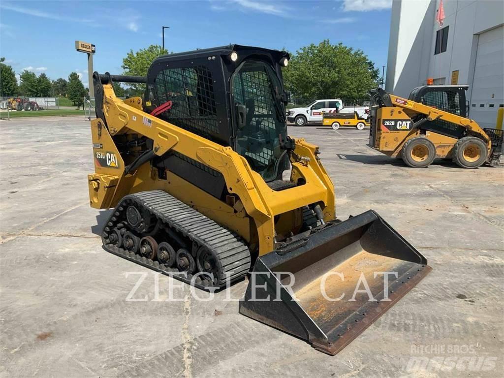 CAT 257D Kāpurķēžu iekrāvēji