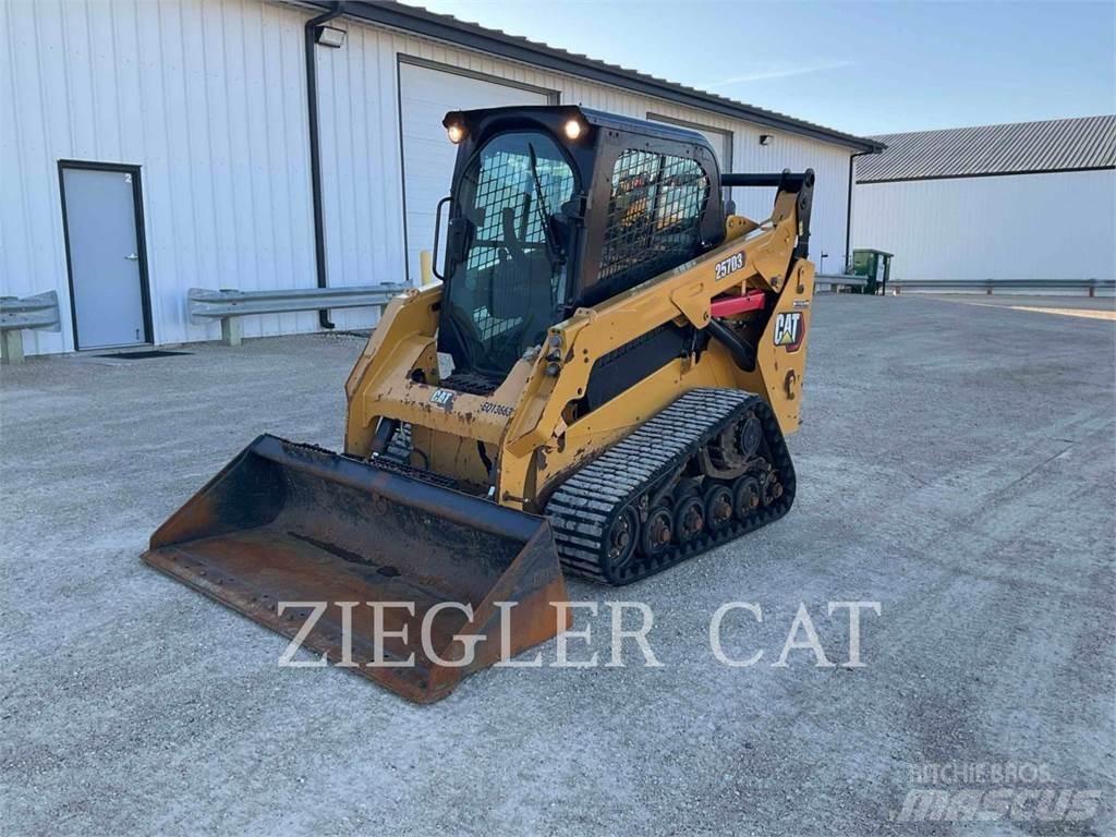 CAT 257D3 Kāpurķēžu iekrāvēji