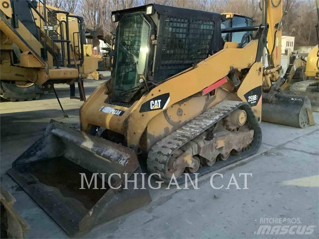 CAT 259B3 A2Q Lietoti riteņu kompaktiekrāvēji