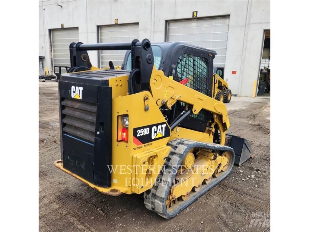 CAT 259D Lietoti riteņu kompaktiekrāvēji