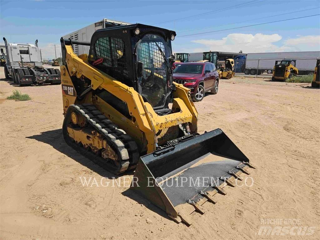 CAT 259D Kāpurķēžu iekrāvēji