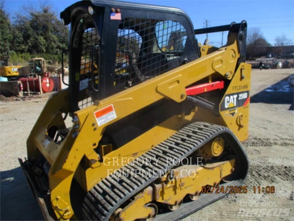CAT 259D Kāpurķēžu iekrāvēji