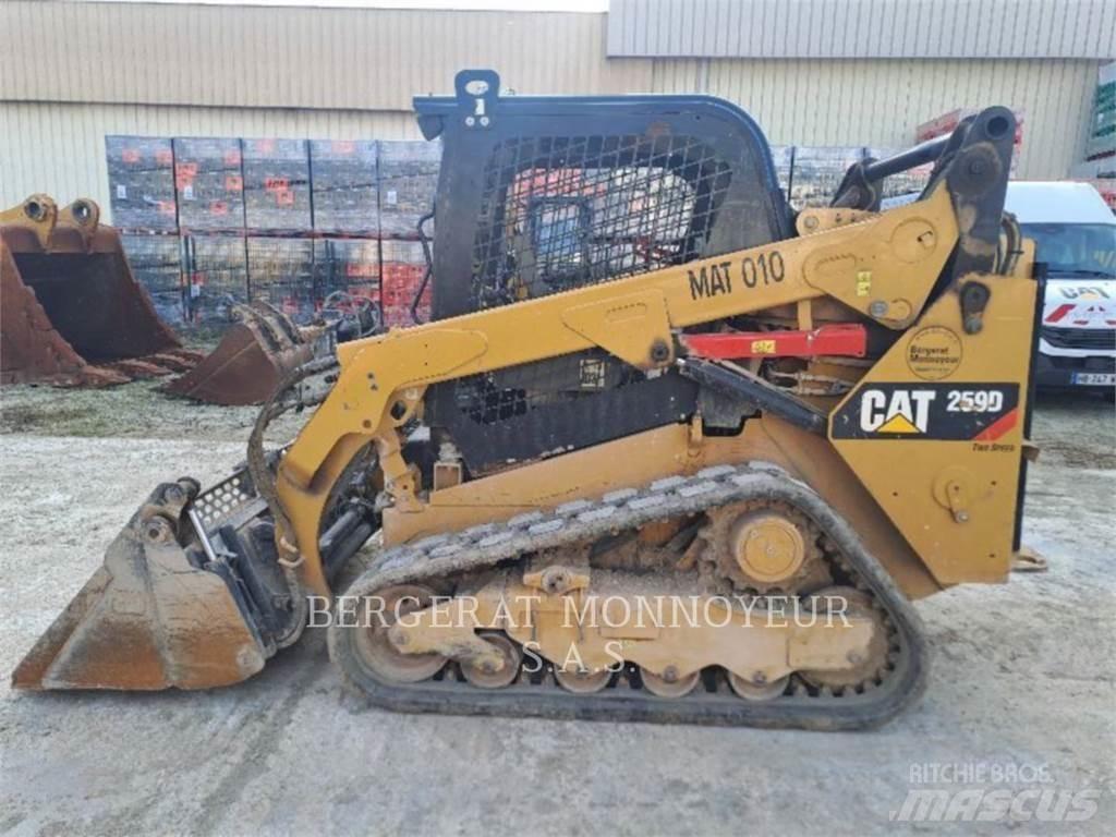 CAT 259D Kāpurķēžu iekrāvēji