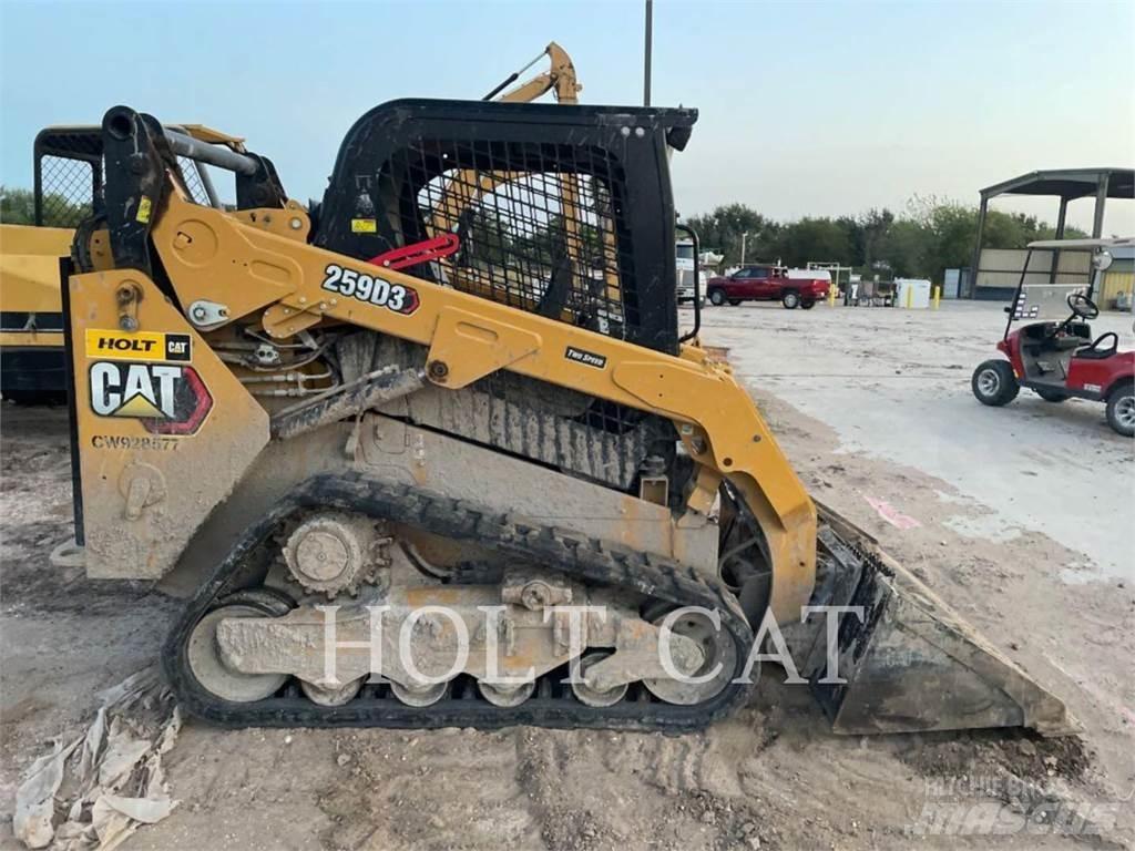 CAT 259D Kāpurķēžu buldozeri