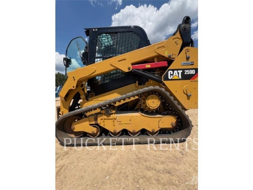 CAT 259D Kāpurķēžu iekrāvēji