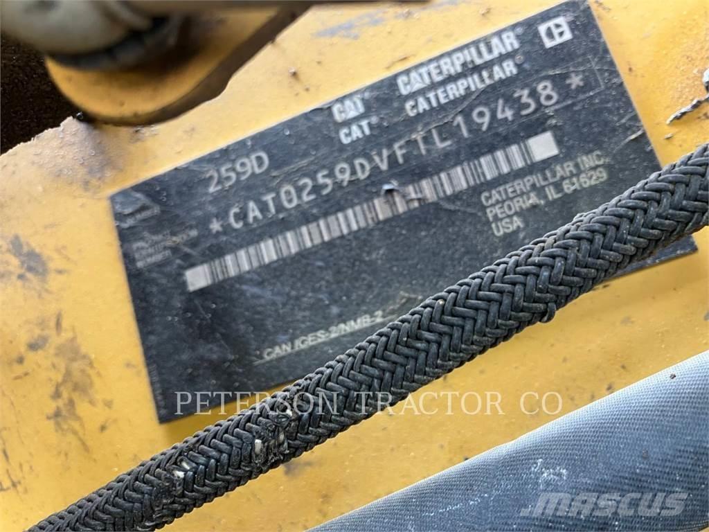 CAT 259D Kāpurķēžu iekrāvēji