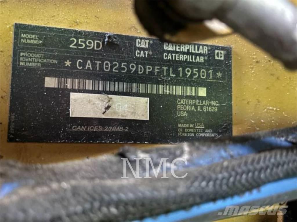 CAT 259D Lietoti riteņu kompaktiekrāvēji
