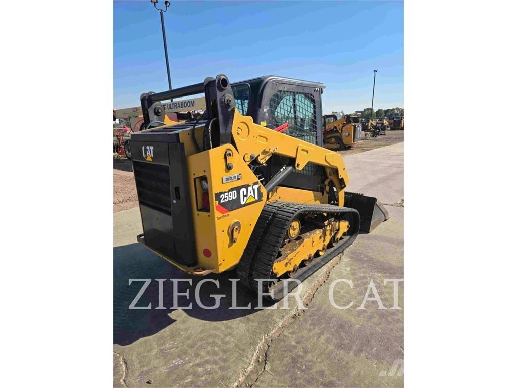 CAT 259D Kāpurķēžu iekrāvēji