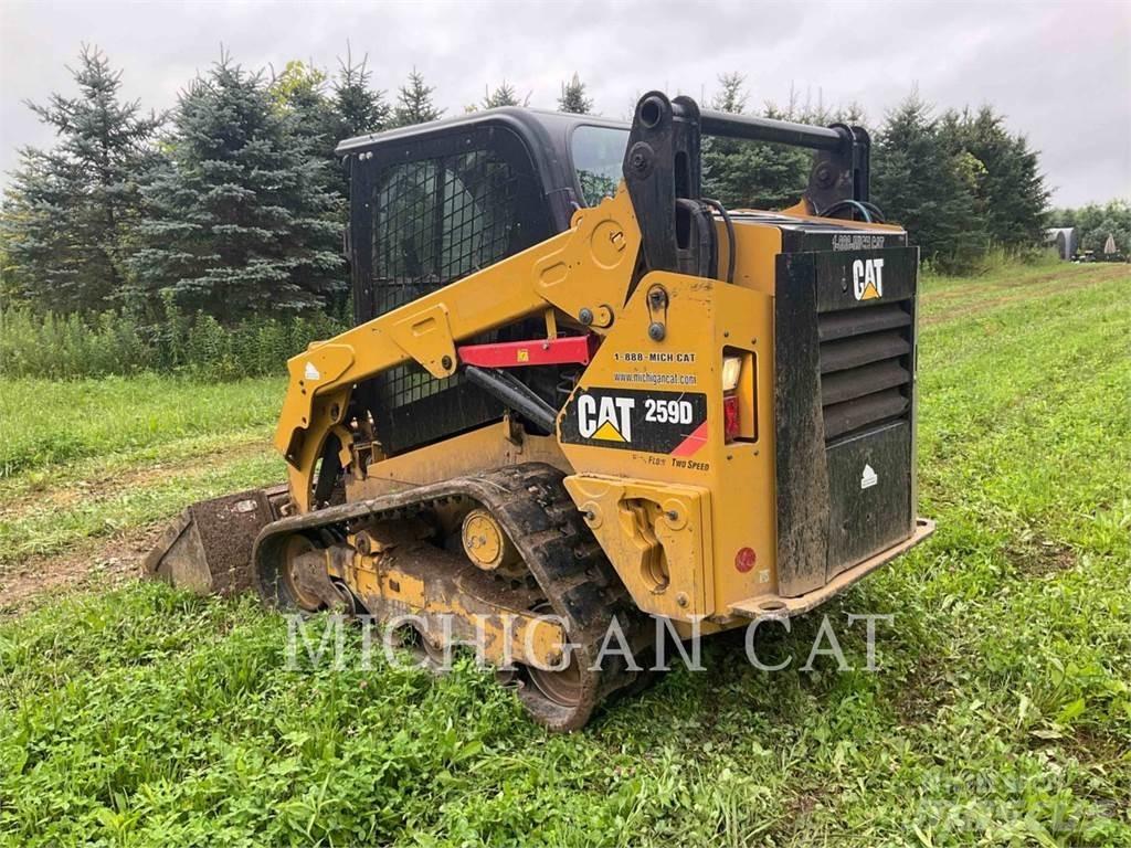 CAT 259D AHQ Lietoti riteņu kompaktiekrāvēji