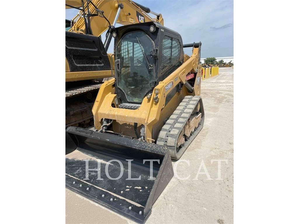 CAT 259D CAB Lietoti riteņu kompaktiekrāvēji