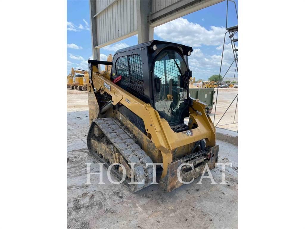 CAT 259D CAB Lietoti riteņu kompaktiekrāvēji