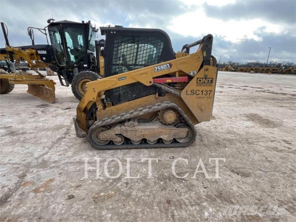 CAT 259D CAB Lietoti riteņu kompaktiekrāvēji