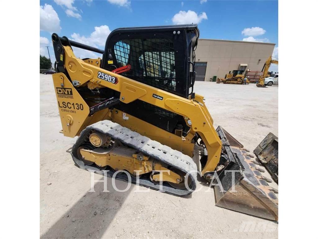 CAT 259D CAB Lietoti riteņu kompaktiekrāvēji