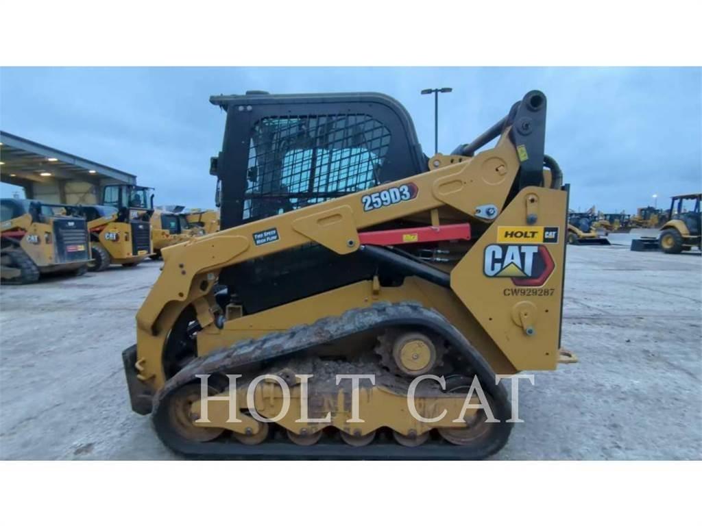 CAT 259D XPS Lietoti riteņu kompaktiekrāvēji