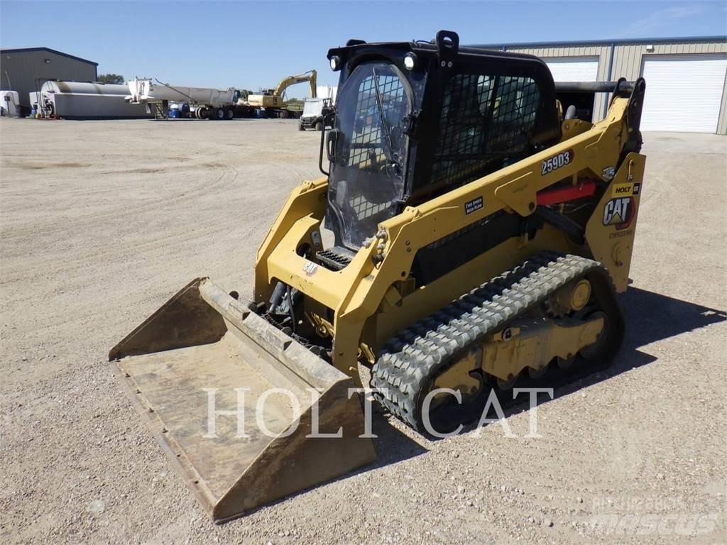CAT 259D XPS Lietoti riteņu kompaktiekrāvēji