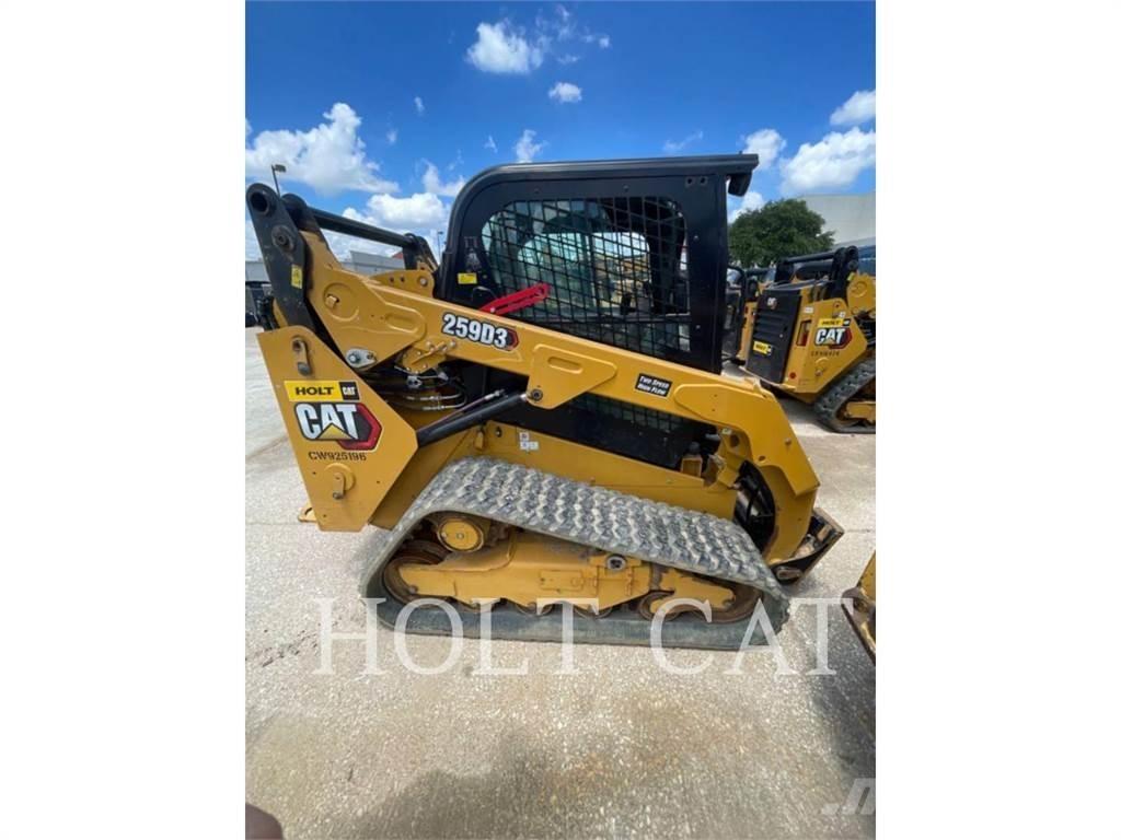 CAT 259D XPS Lietoti riteņu kompaktiekrāvēji