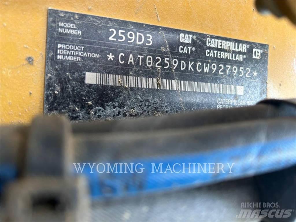 CAT 259D3 Lietoti riteņu kompaktiekrāvēji
