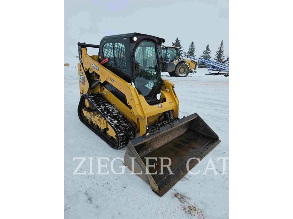 CAT 259D3 Kāpurķēžu iekrāvēji