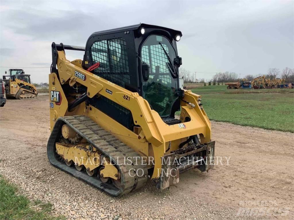 CAT 259D3 Kāpurķēžu iekrāvēji