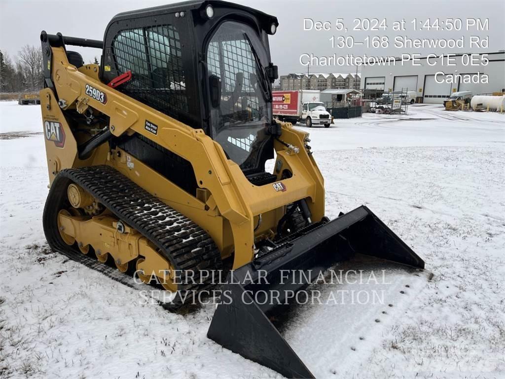 CAT 259D3 Kāpurķēžu iekrāvēji