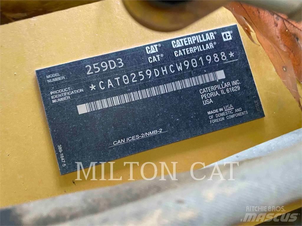 CAT 259D3 Kāpurķēžu iekrāvēji