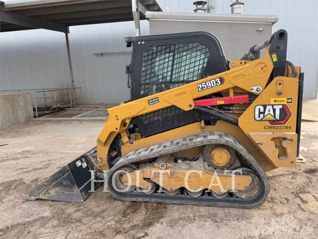 CAT 259D3 Lietoti riteņu kompaktiekrāvēji
