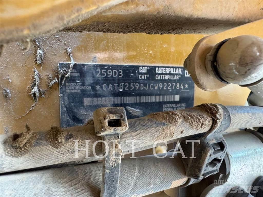 CAT 259D3 Lietoti riteņu kompaktiekrāvēji