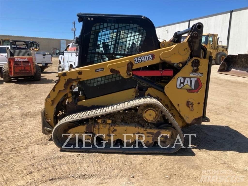 CAT 259D3 Kāpurķēžu iekrāvēji