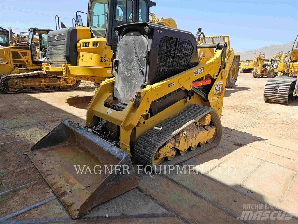 CAT 259D3 Kāpurķēžu iekrāvēji
