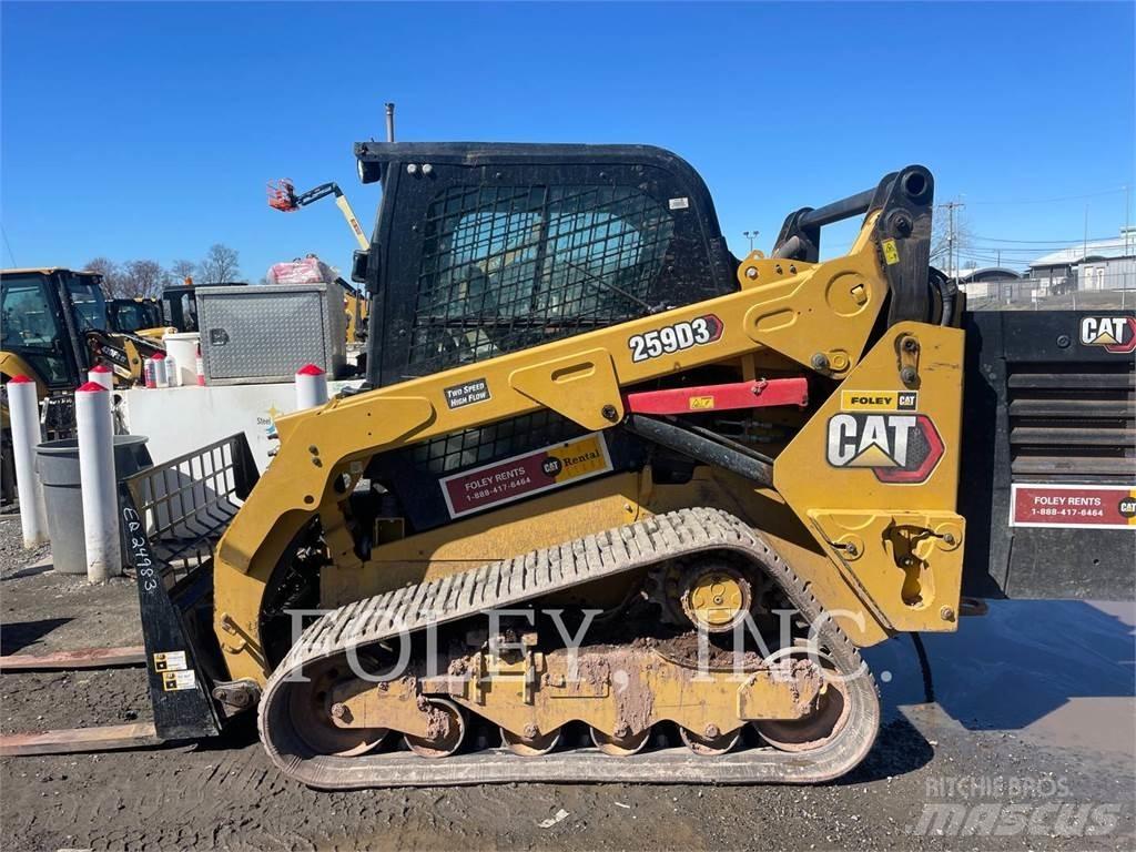 CAT 259D3 Kāpurķēžu iekrāvēji
