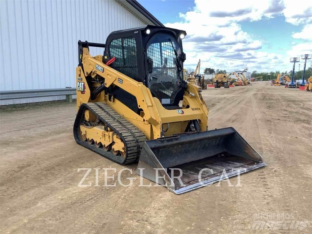 CAT 259D3 Kāpurķēžu iekrāvēji