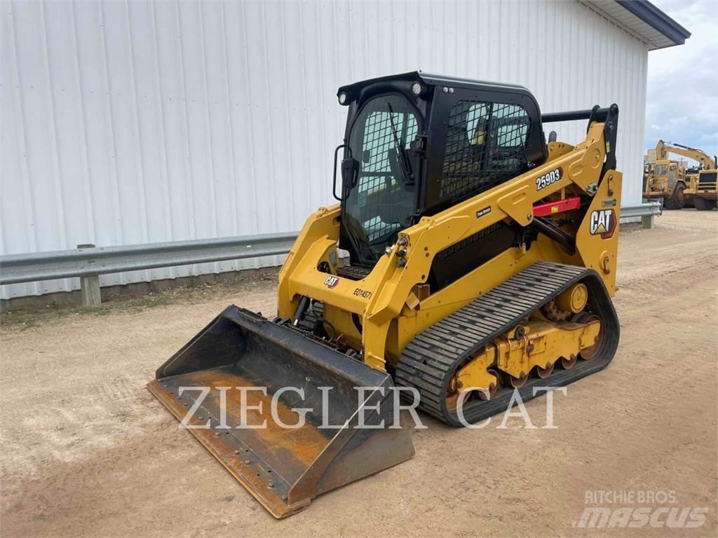 CAT 259D3 Kāpurķēžu iekrāvēji