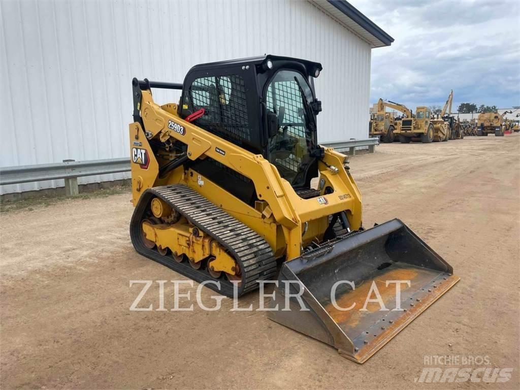 CAT 259D3 Kāpurķēžu iekrāvēji