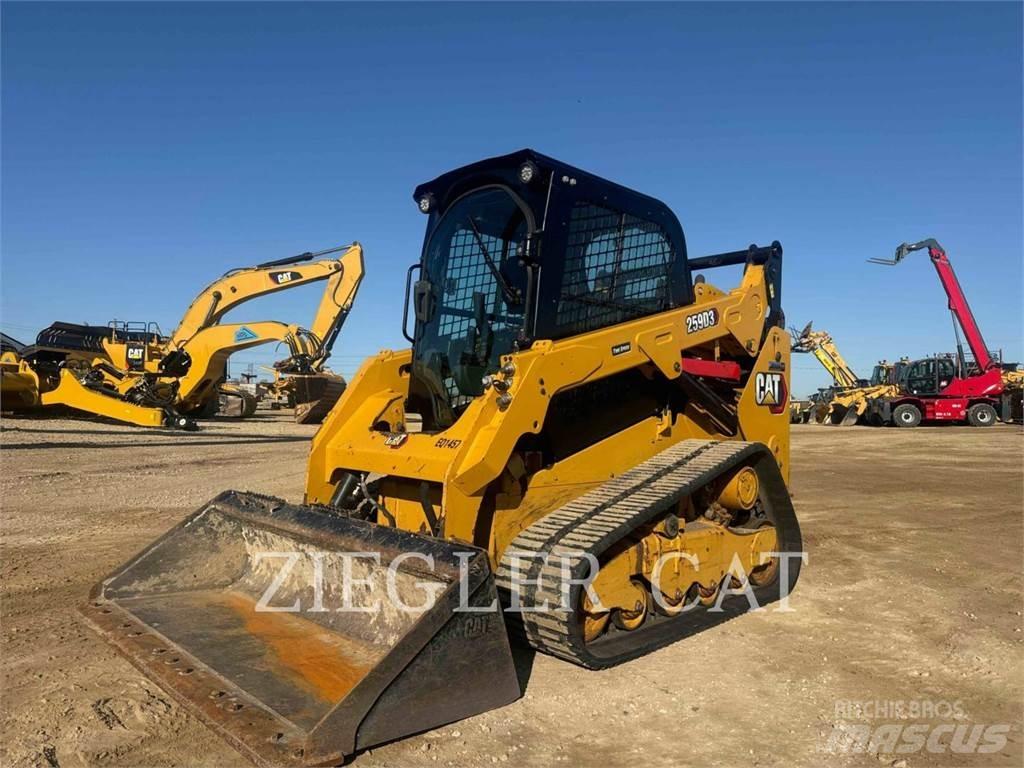 CAT 259D3 Kāpurķēžu iekrāvēji