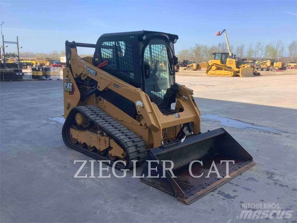 CAT 259D3 Kāpurķēžu iekrāvēji