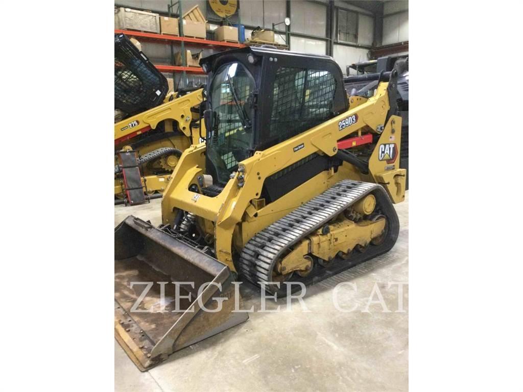 CAT 259D3 Kāpurķēžu iekrāvēji