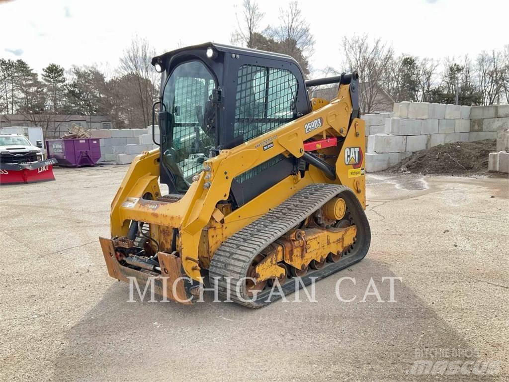 CAT 259D3 Kāpurķēžu iekrāvēji