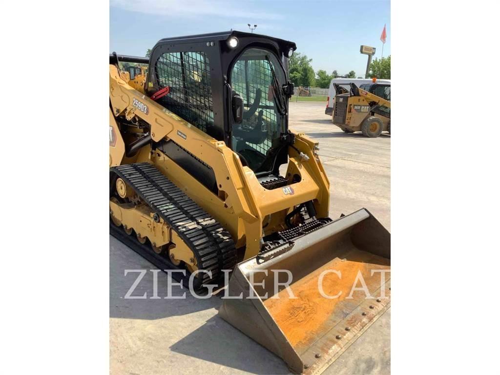 CAT 259D3 Kāpurķēžu iekrāvēji
