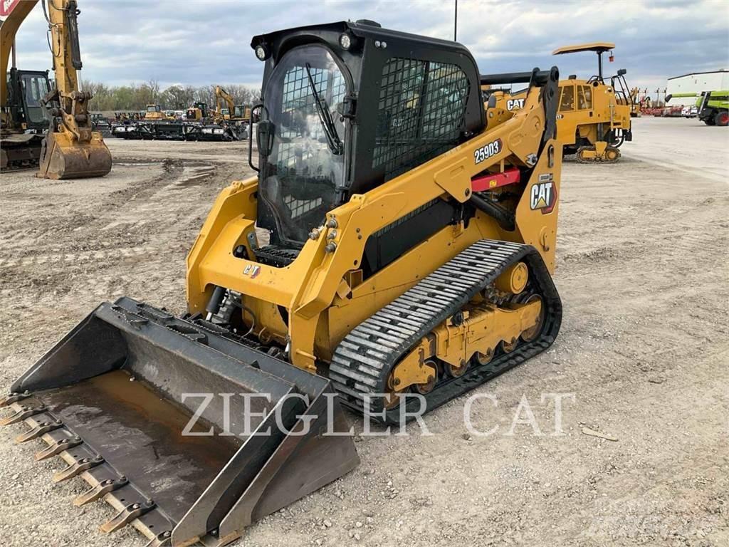 CAT 259D3 Kāpurķēžu iekrāvēji