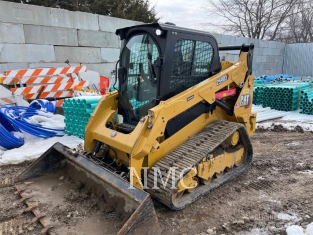 CAT 259D3 Kāpurķēžu iekrāvēji
