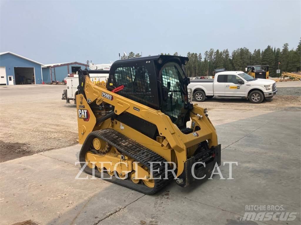 CAT 259D3 Kāpurķēžu iekrāvēji
