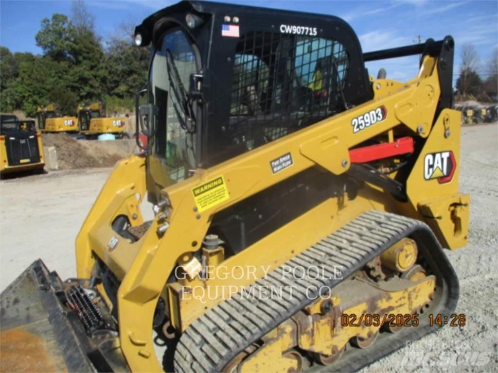 CAT 259D3 Kāpurķēžu iekrāvēji