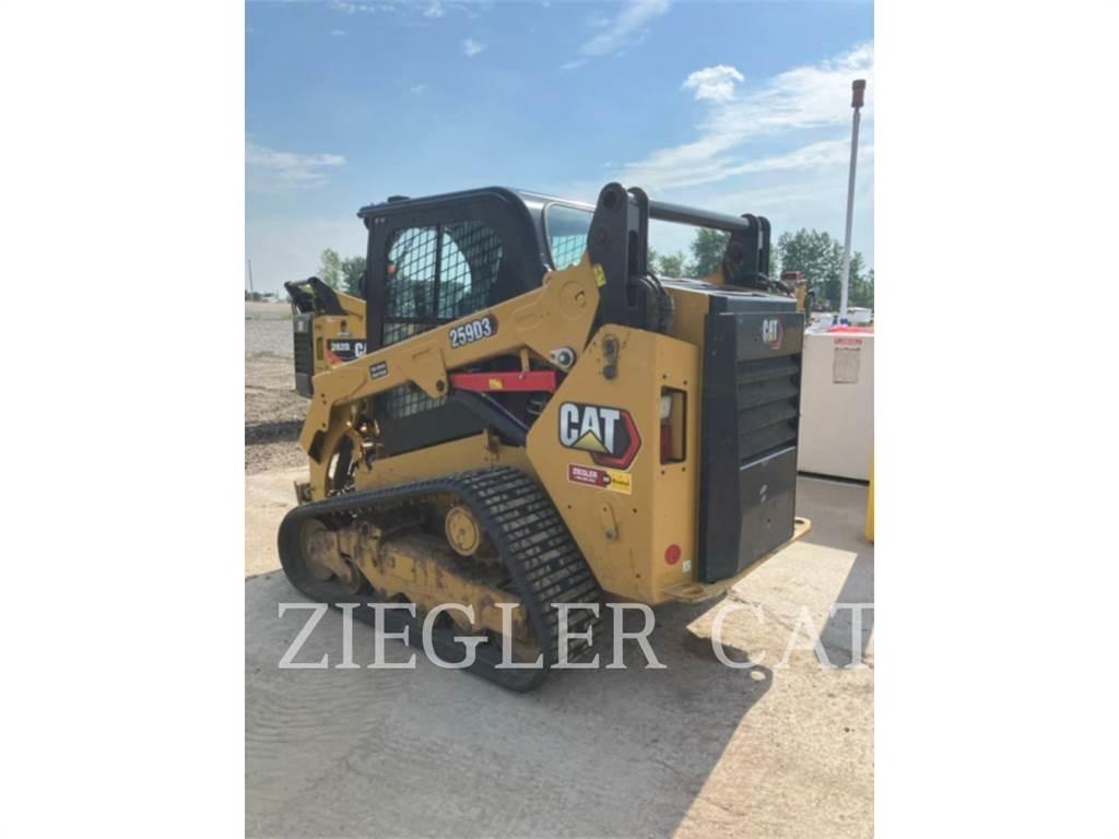 CAT 259D3 Kāpurķēžu iekrāvēji